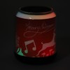 Mini Bluetooth Speaker Christmas Pattern Festive Atmosphere RGB Music Player