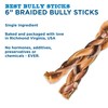 Best Bully Sticks All Natural Braided Bully Sticks for Large