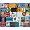 White Mountain 1000 Piece Jigsaw Puzzle Dog Quotes Collage Puzzles