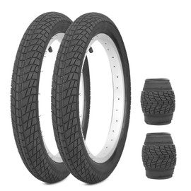 WEEROCK 12.5 Inch Kid Bike Tire, 2 Pack 12 ½ x 2 ¼ (62-203) Child Bicycle Tires for 12" 12.5" Children Bicycles, Kids Boy Girl 's Bike, Scooter, Balance Bike
