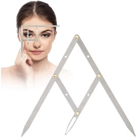 Regla de la Ceja, Maquillaje Permanente de Cejas Caliper Ratio Medición de ceja Herramienta de medición de plantilla de maquillaje Herramienta de Medición de Maquillaje de Posicionamiento de Cejas