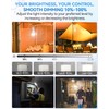 Solar & USB Rechargeable Light Bulbs With Remote + Touch