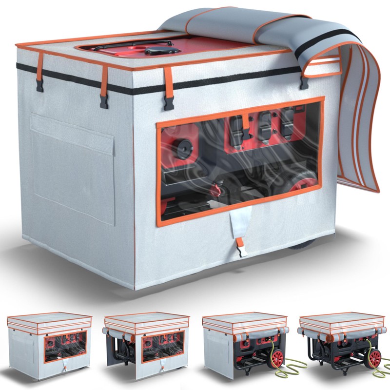 Generator Covers While Running,Generator Covers,28X20X20Inches,Top Can be Refuel, for 3000-5000W