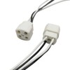 TWDRTDD G10Q 4-Pin Tube Light Socket,Ceramics 4-Pin G10Q Base Socket