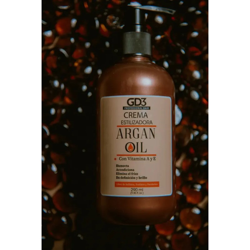 Crema Estilizadora Con Aceite De Argán Gd3 290 Ml