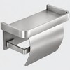 Toilet Paper Holder for Bathroom – Aluminum Alloy Self-Adhesive Wall