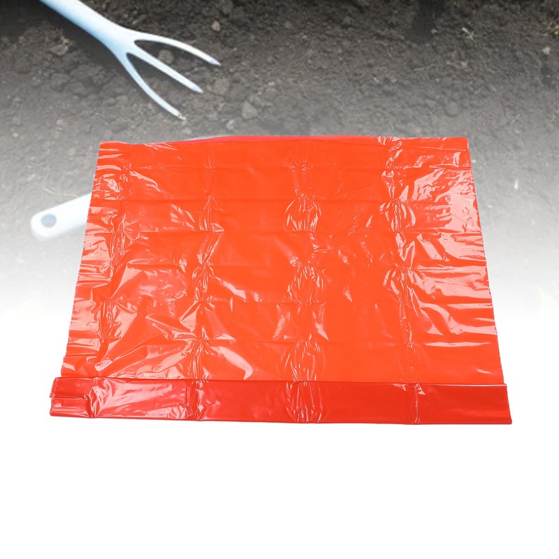 Red Mulch Professional Large Coverage Increases Harvest PE Garden Plastic