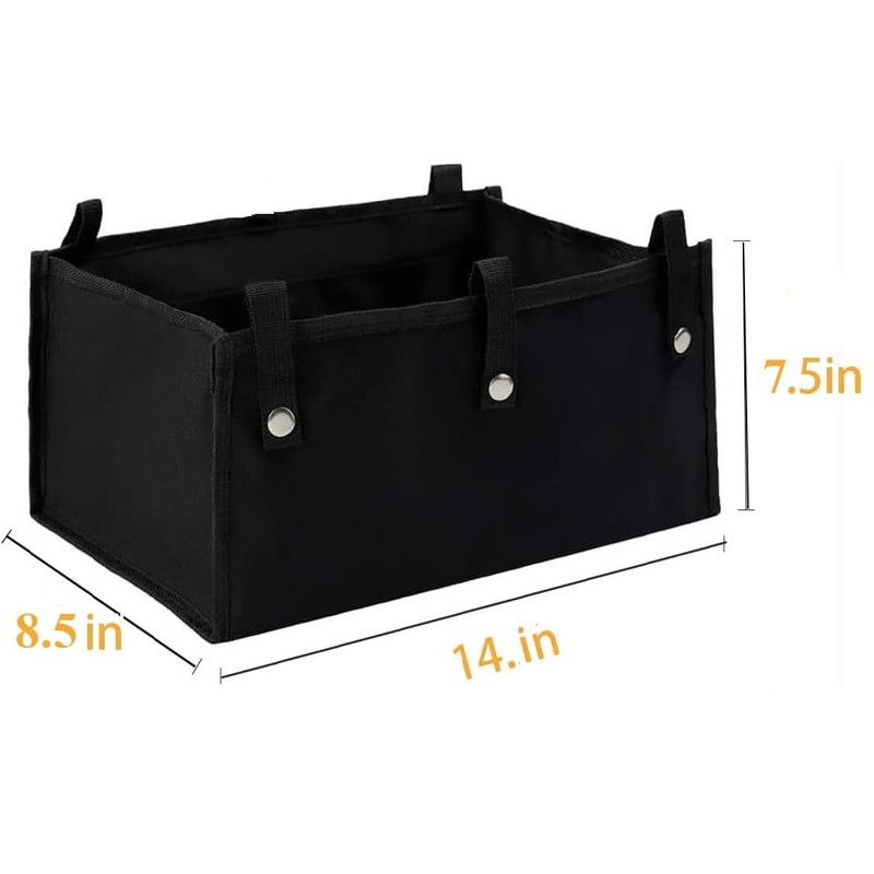 Under Seat Tote Rollator Black Bag for Rollator Walker -