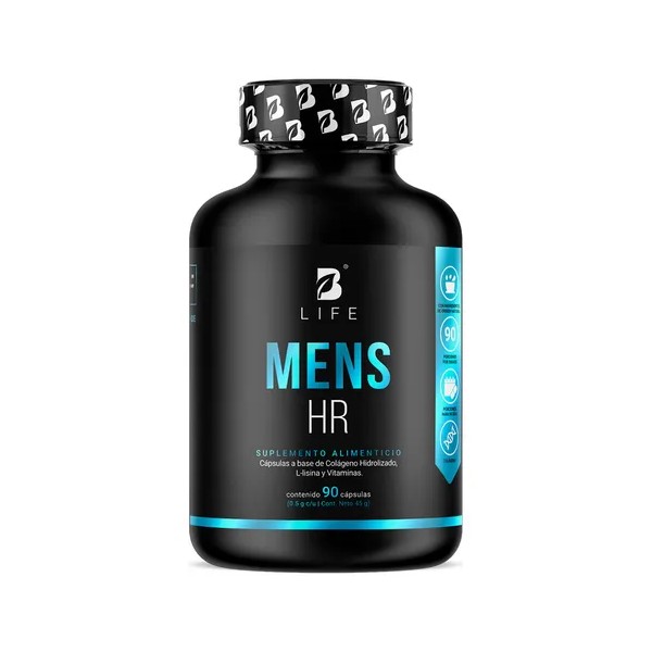 Vitaminas Cabello Y Barba Para Hombre De 90 Cápsulas B