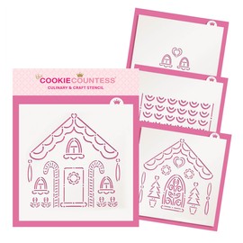 Gingerbread House - 4 Piece Stencil