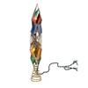 Kurt Adler 13-inch UL 10-Light Multicolor 8-Point Double Face Gold