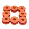 DEWIN Replacement Grass Trimmer, Pack of 8 Trimmer Spool Replacement