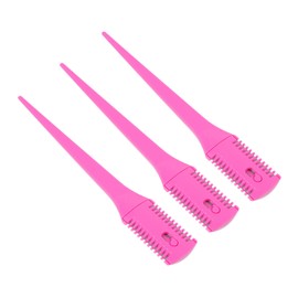 Outanaya 3Pcs Haircut Combs Set High Precision Trimmers for Fine and Coarse Hair Heat-Resistant Design for Professional Stylists and Home Use