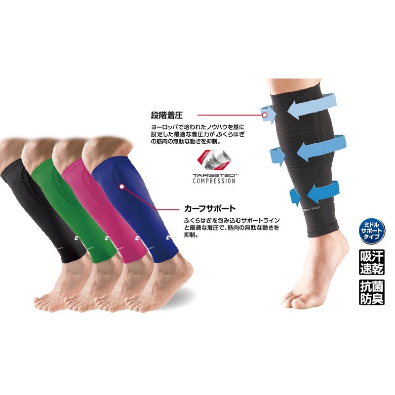 McDavid Kompressions-Stulpen Active Multisport, Weiß , XL, 8836-W