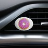 Pink Donut with Pink Frosting and Sprinkles Car Air Freshener