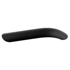 Keenso Motorcycle Exhaust Silencer Heat Shield Steel Curves Exhaust Pipe Cover (Black)