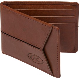 Rawlings Men's Wallet Collection | Leather | Multiple Styles & Colors, Tan | Slim Bifold