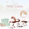 Careboree Extra Thick Dry Wipe, 100% Cotton, Lint-Free Cotton Tissues