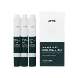 Atomy Root Vital Scalp Ampoule Set 15ml 3pcs / 애터미 루트 바이탈 두피 앰플 세트 15ml 3개