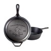 Lodge Pre-Seasoned Yellowstone Stamped Cast Iron 2 in 1 Combo