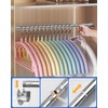 FIRJOY Closet Rods for Hanging Clothes - Heavy Duty, Length