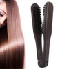 Professional Hairdressing Comb Double Brushes Wooden Anti static Hair Straightener