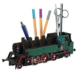 Werkhaus - OKL 2" Steam Train Pen Box Green