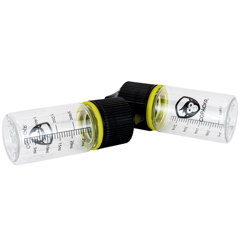Copackr Chubby Gorilla V3 30 ml Stubby Dropper Bottles, Plastic