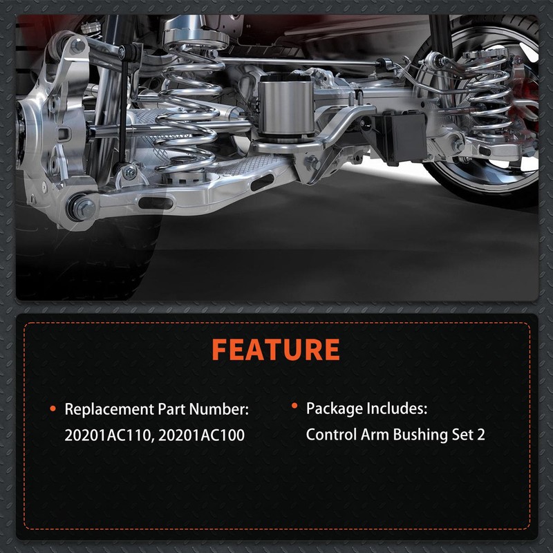 labwork Front Left and Right Control Arm Bushing Set Replacement