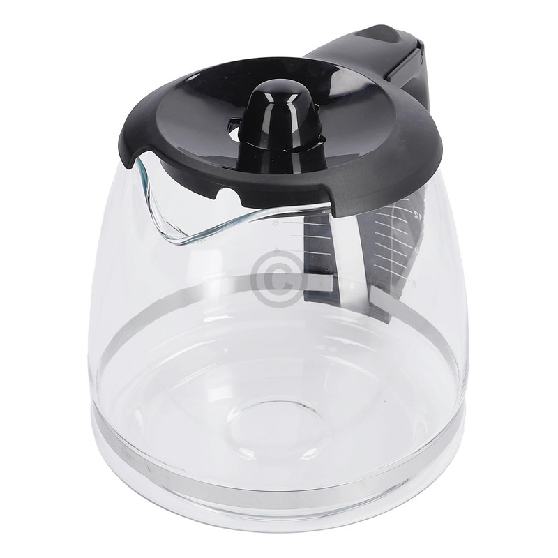 daniplus Glass Coffee Pot with Lid Compatible with Bosch TKA6A643,