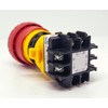 Emergency Stop Switch, 4PST-NC, Pushlock Reset/Push-Pull, Screw, 5 A, 250
