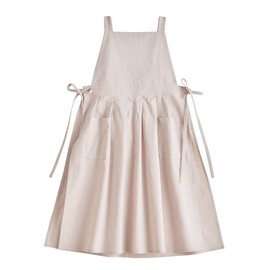 [Gizelle] Apron Women's H-Type with Pocket Nursery Teacher Dress Adult Nordic Cafe Cafe Apron Mother's Day Gardening Salon Work, Free size