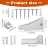 Screen Door Closer Kit, Storm Door Closer Bracket Replacement Parts