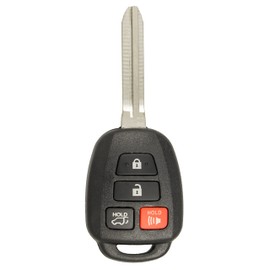 Keyless2Go Keyless Entry Remote Head Key Fob for select Toyota Rav4 Highlander Tacoma GQ4-52T w/ Trunk Release