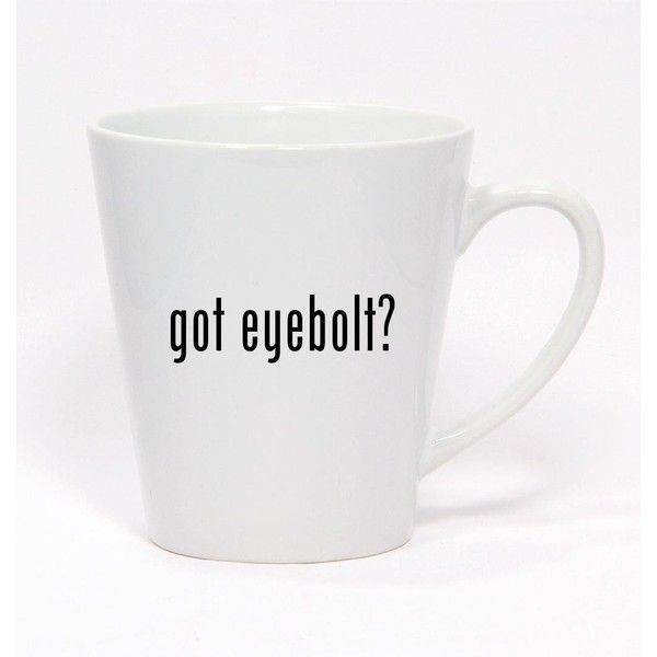 got eyebolt? - Ceramic Latte Mug 12oz