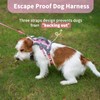 Huntboo Escape Proof Dog Harness Medium, Anti-Pull Dog Harness with