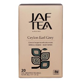 Ceylon Family JAFTEA Classic Gold Earl Grey 20P x 4 Pieces