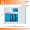 Eat Smart Precision Plus Scale, Wide Body Bath Scale for
