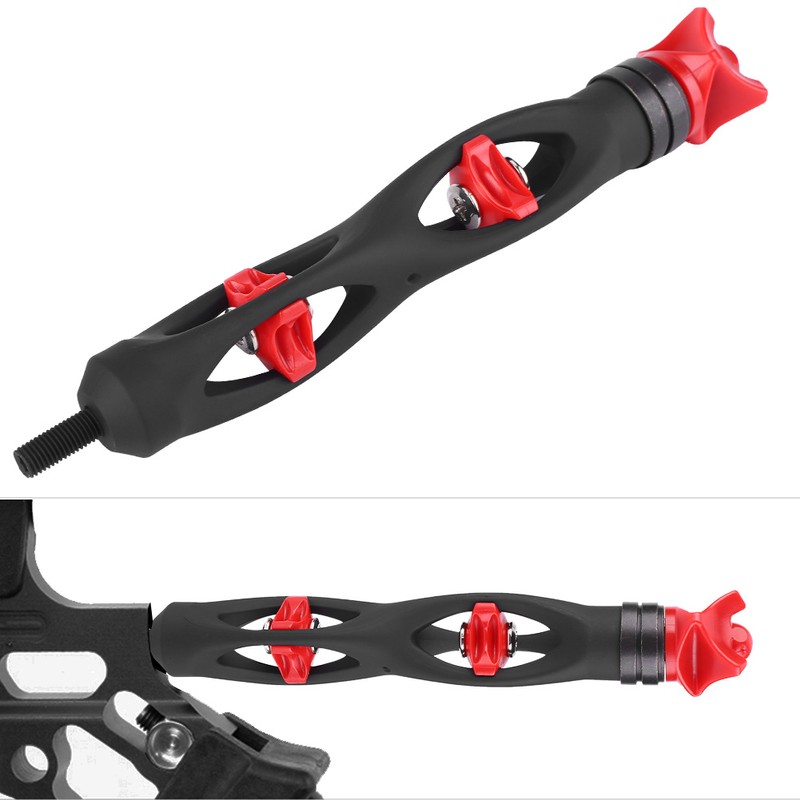 Archery Arrow Bow Stabilizer Shooting Resonance Chamber Absorb Noise Vibration