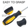 HPMAISON 6pcs Screwdriver Set - Durable Chrome Vanadium Steel with