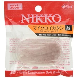 NIKKO KASEI C02 Micro Squid 1.8-Inch Clear Red Flake UV552