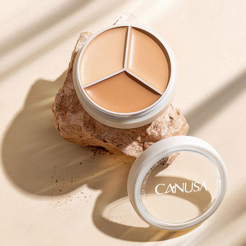 Canusa Concealer | Full Coverage | Tri-Color Concealer | Vibrant