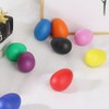 Norhogo 10 Pcs Plastic Egg Shakers Egg Shakers Egg Maracas