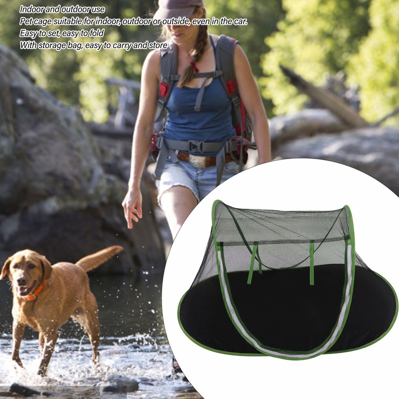 Pet Tent Outdoor Enclosure Tent Breathable Small Dogs Cats Cage