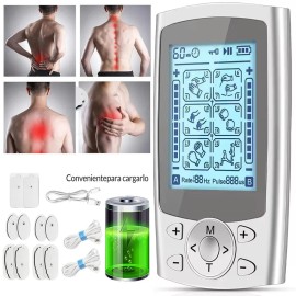 SOFIA Tens Unit Muscle Stimulator 36 Modes Tens EMS Device Rechargeable Dual Channel