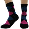 JJMax Women's Everyday Basic Cotton Blend Argyle Comfort Socks