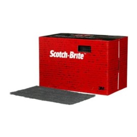 3M Scotch Brite 64660 Scuff Pads Ultra Fine Gray Hand Sanding Pads 25/Box