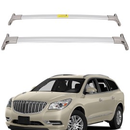 OCPTY Roof Rack CrossBars Fit for Buick Enclave 2009 2010 2011 2012 2013 2014 2015 2016 Luggage Racks Rooftop Cargo Carrier Bag Kayak Canoe Bike