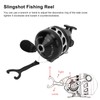 Metal Slingshot Fishing Reel Double Color Oxidation Technology Alloy Lure