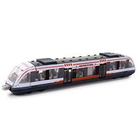 Turbo Challenge - Tram - Die Cast - 028801 - Free-wheeling Vehicle - Grey - Metal - Children's Toy - City - Car - Gift - From 3 Years